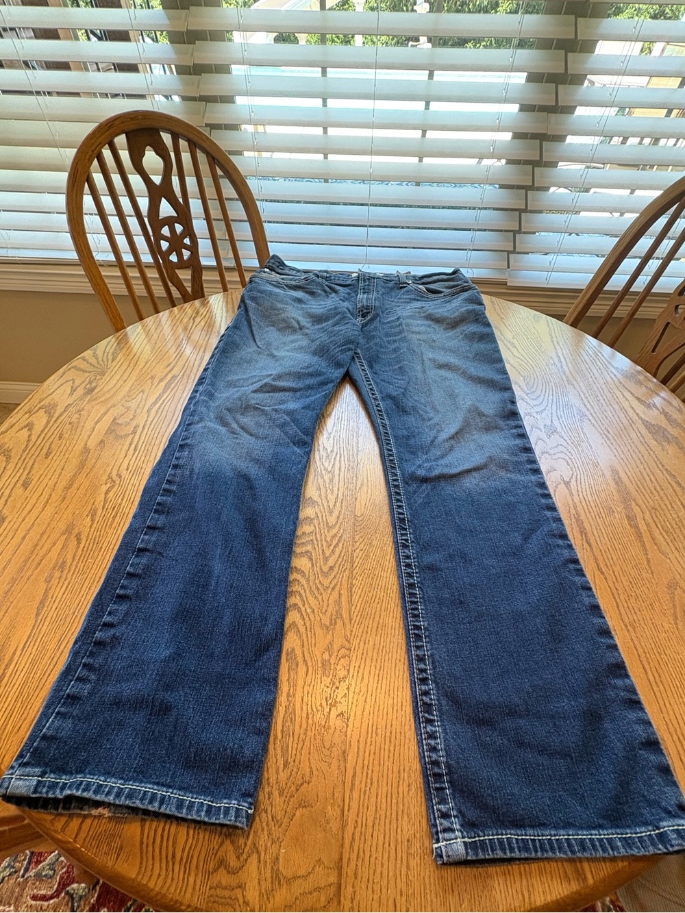 Ariat Mens M4 Low Rise Boot Cut Jeans Size 40 x 33